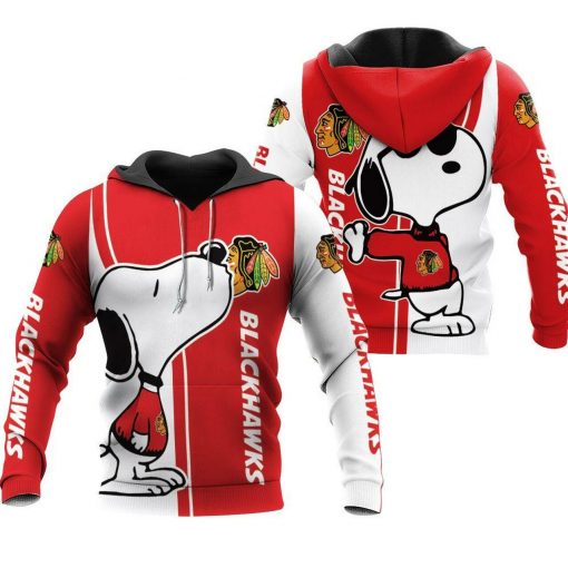 NHL Chicago Blackhawks Snoopy Hoodie
